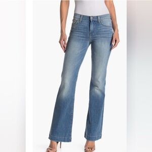 7 For All Mankind Dojo Original Trouser Jeans Ibiza Wash Size 27 NWT